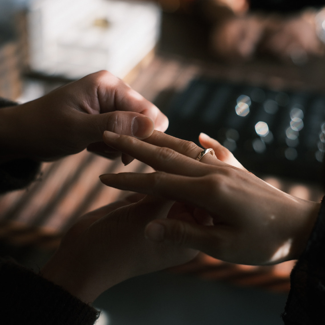 結婚という形にとらわれない、パートナーリングをお探しの方