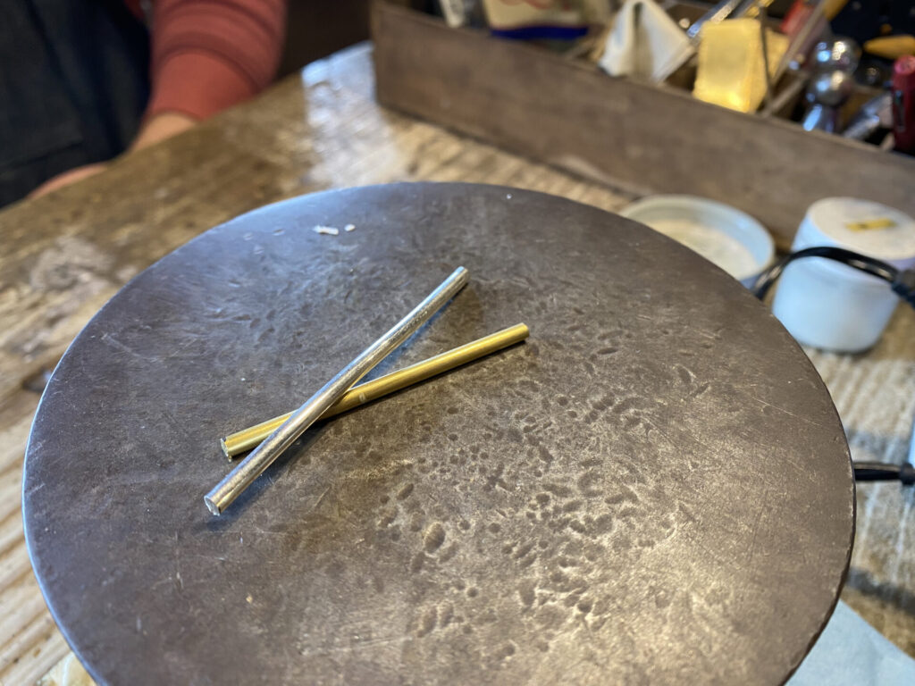 製作体験(リング作り)で選べる素材🔨 (東京店)
