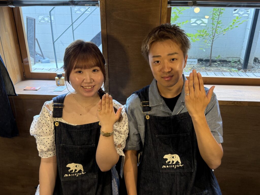 リング製作体験リポート(大分店)