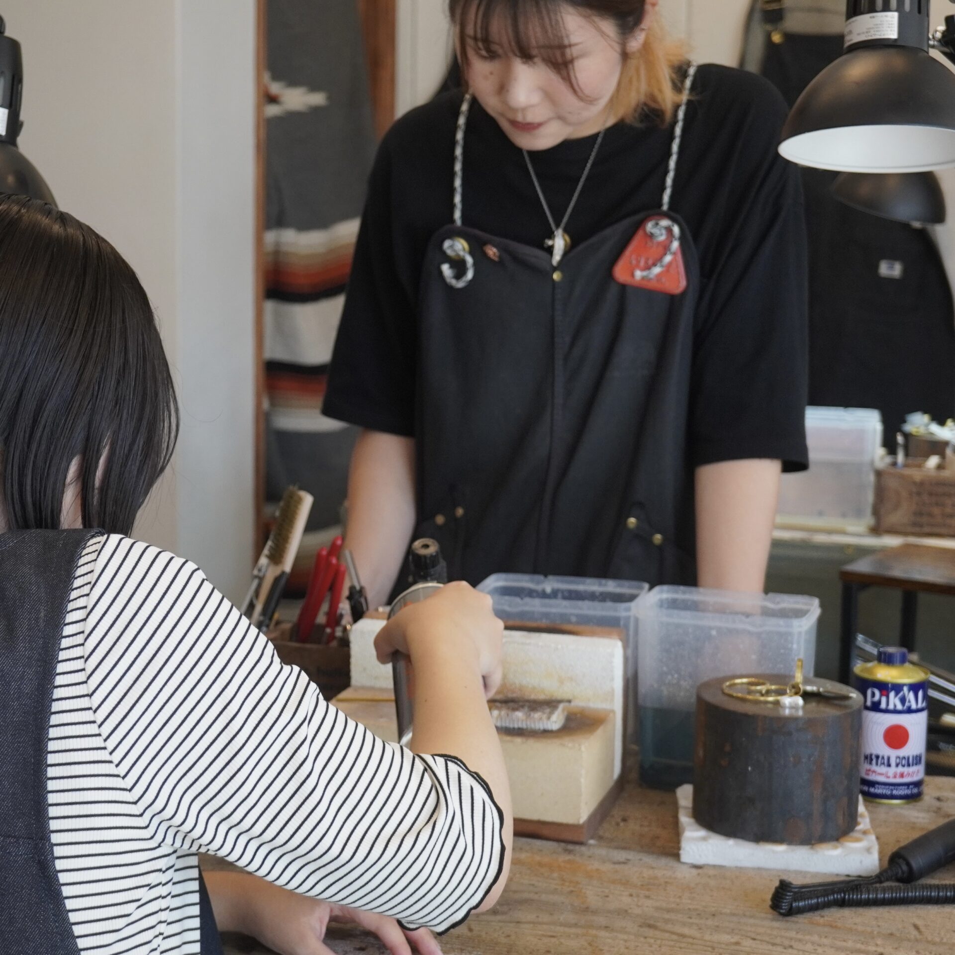 プレゼント製作〜ジーンリング体験〜