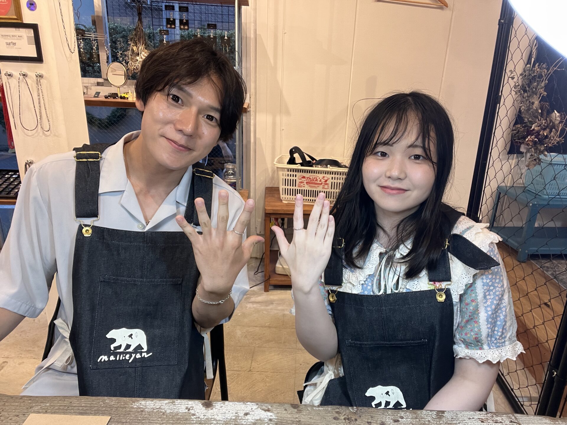 遠距離な二人の思い出作り〜リング製作レポート〜（東京店）