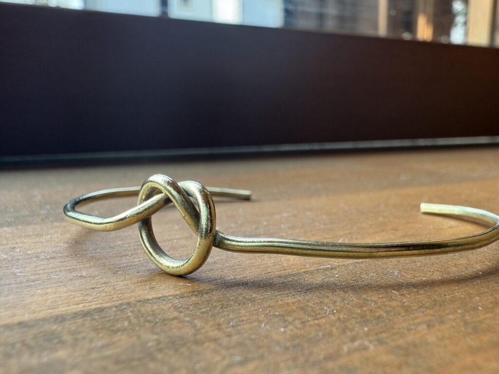 【体験で作れる!】結び×バングル アクセサリー作り✨