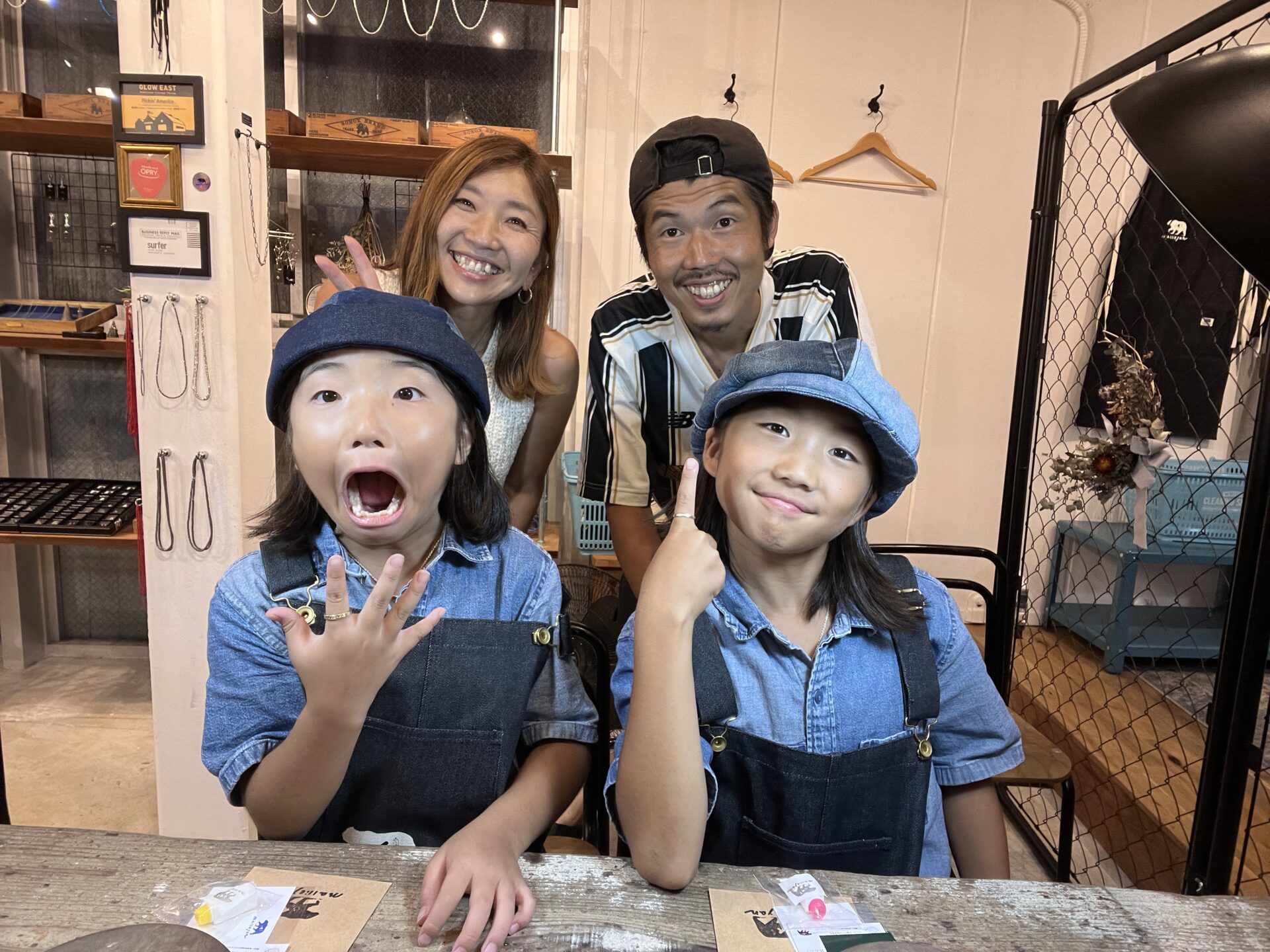 お洒落兄弟の指輪探し〜アクセサリー体験レポート（東京店）〜