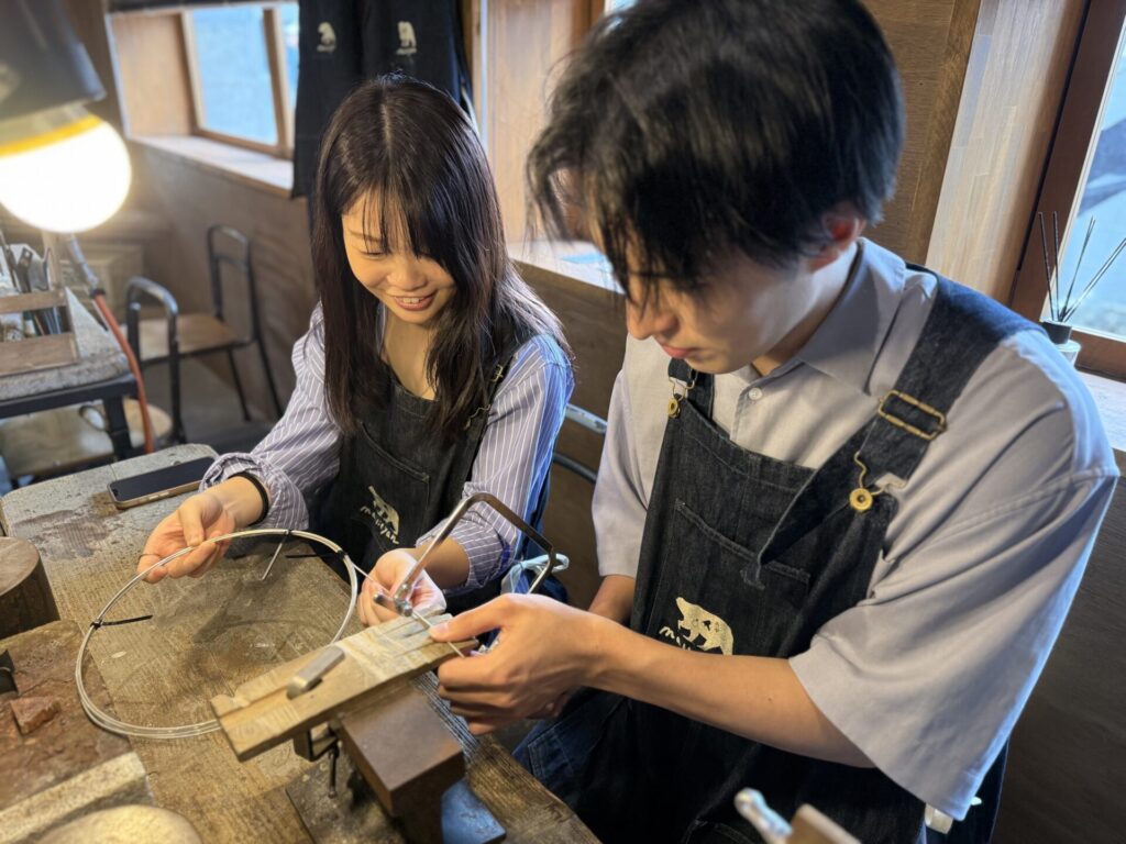 記念日リングの手作り体験レポート(大分店)