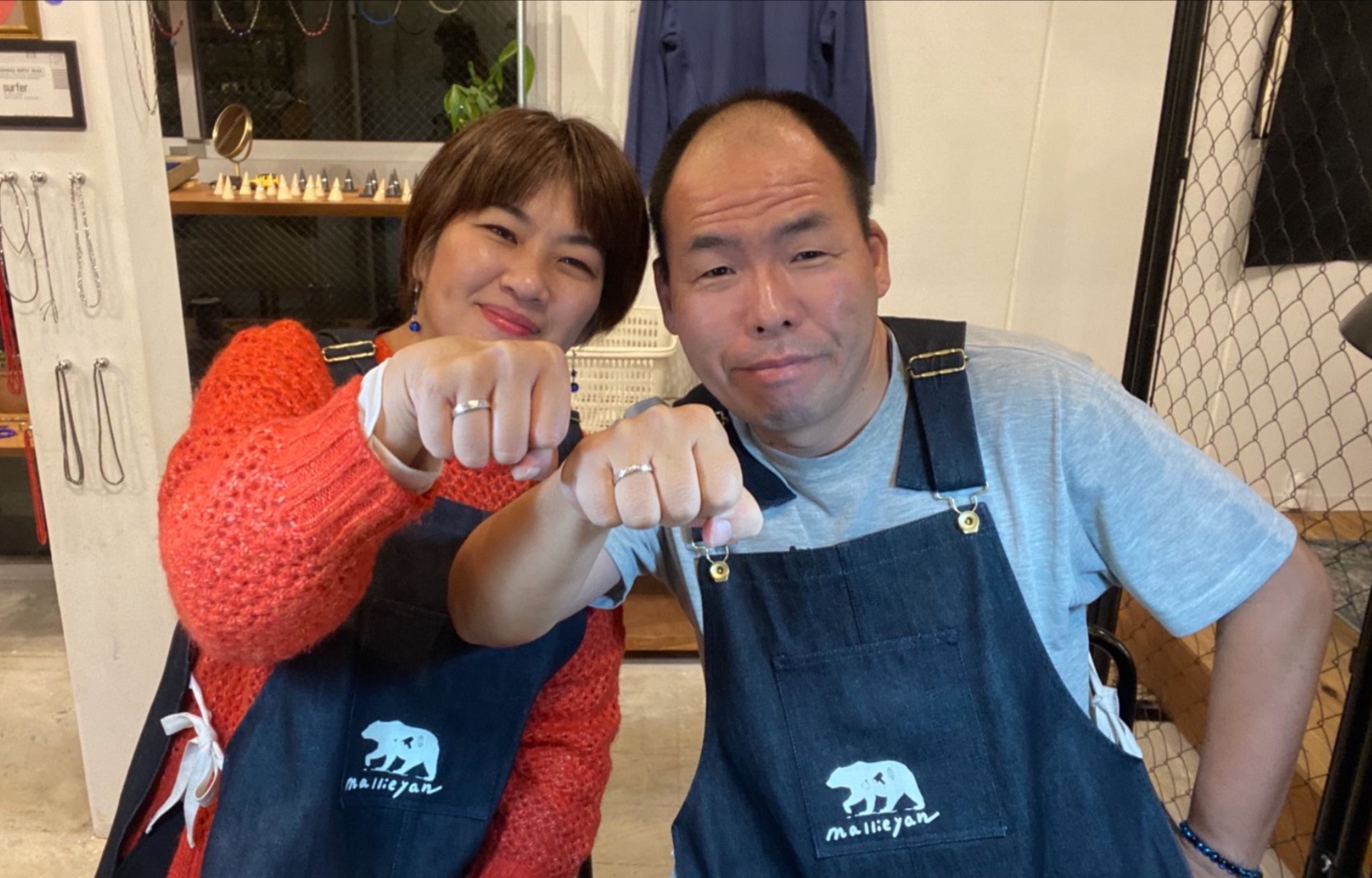 秋のお出かけのイベントにも！リングの手作り体験🍁　（東京店）