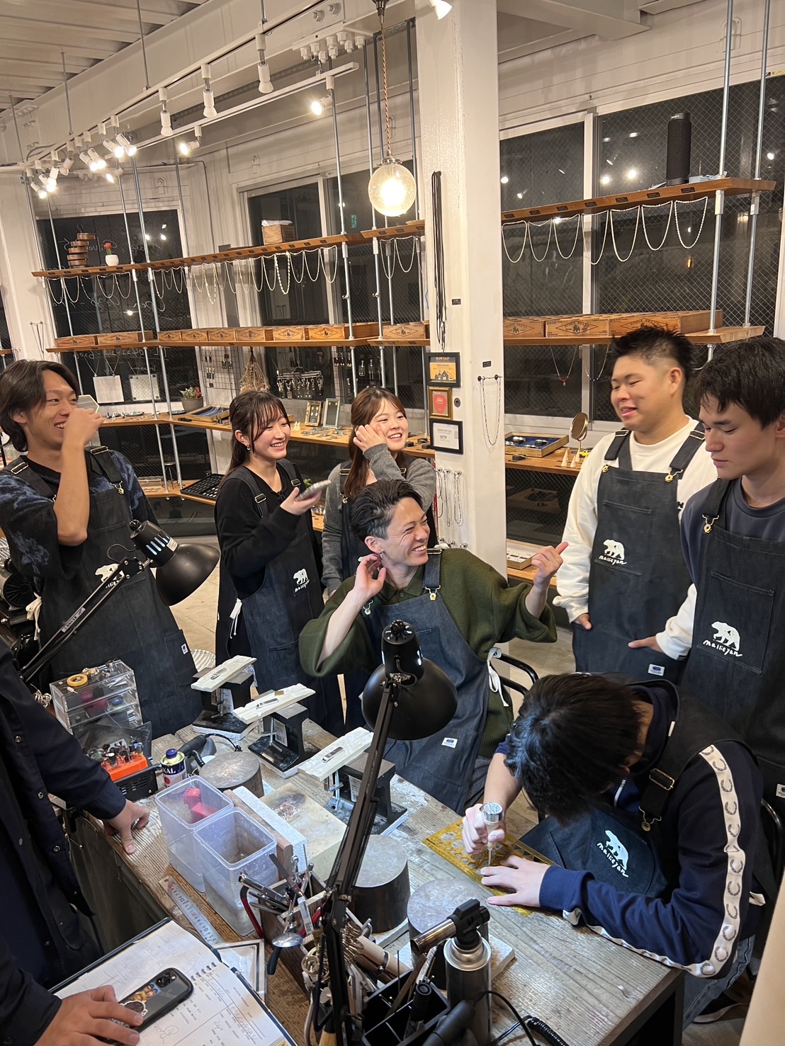 サークルメンバー７人でお出かけ！キーホルダーの製作体験🔨