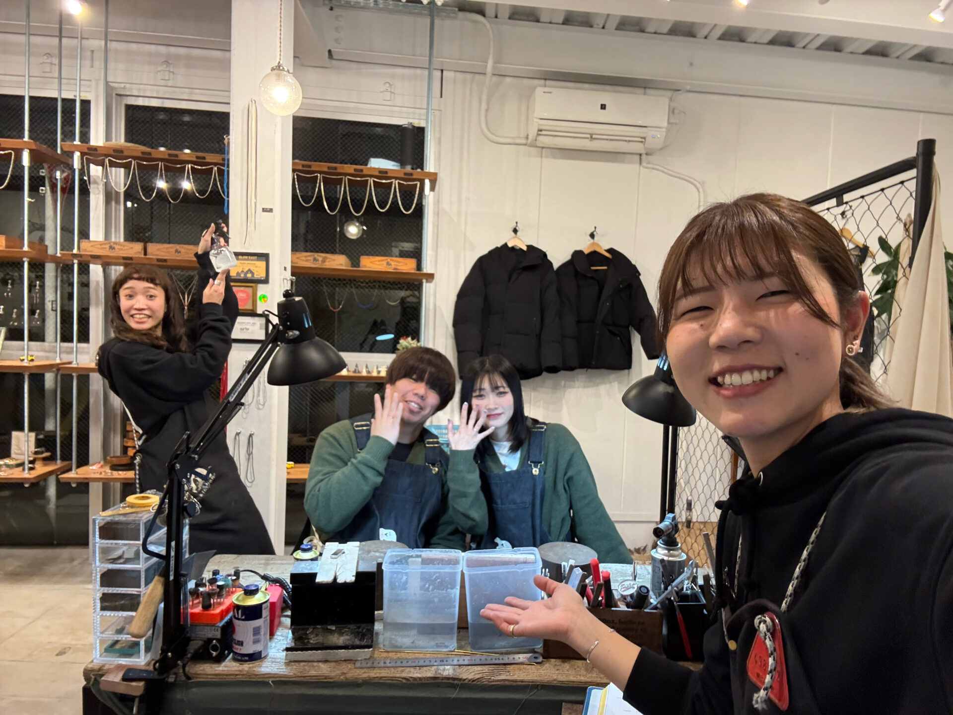 旅行中の思い出に！吉祥寺・井の頭でリング作り体験（東京店）