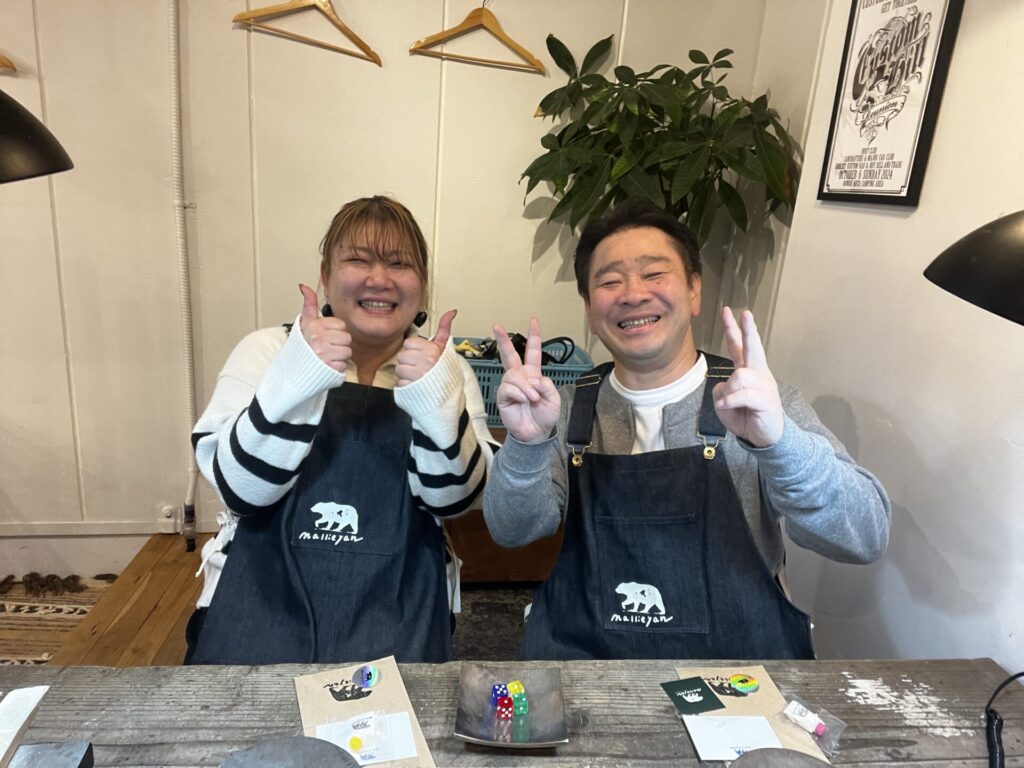 ピアスの石留めに挑戦！吉祥寺・井の頭で製作体験（東京店）