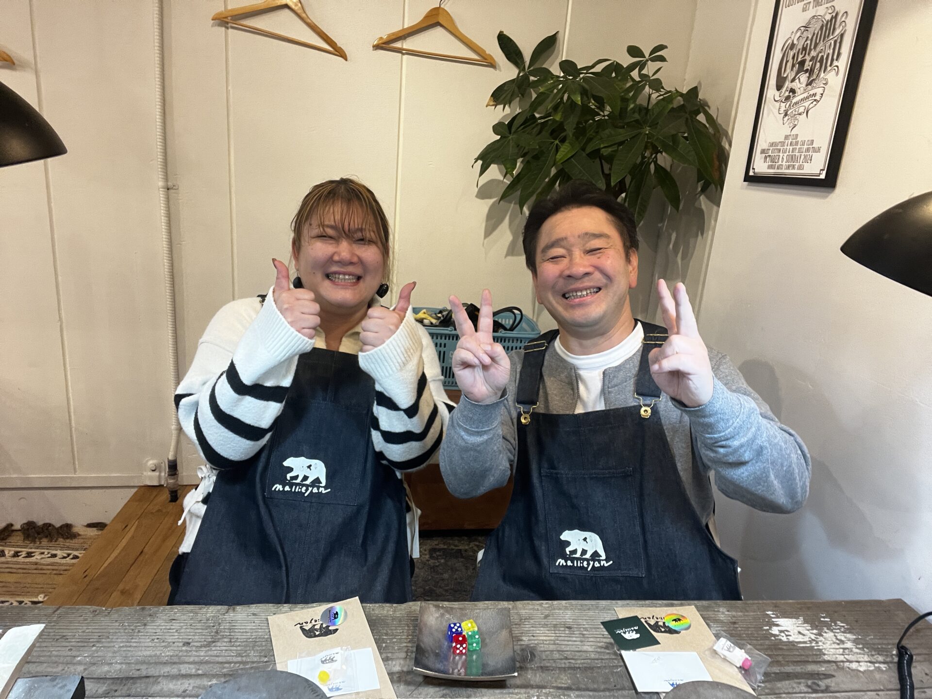 ピアスの石留めに挑戦！吉祥寺・井の頭で製作体験（東京店）