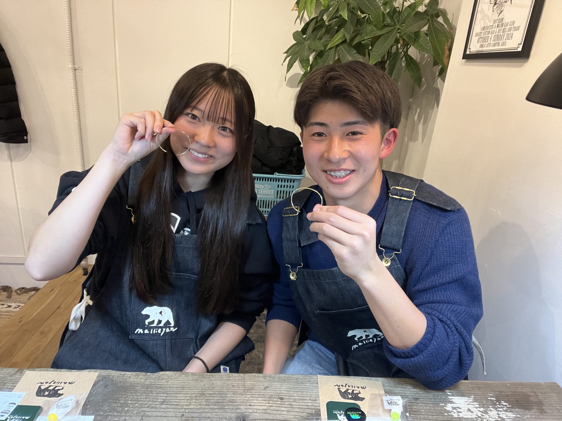 バングル作りが出来る体験工房（東京店）