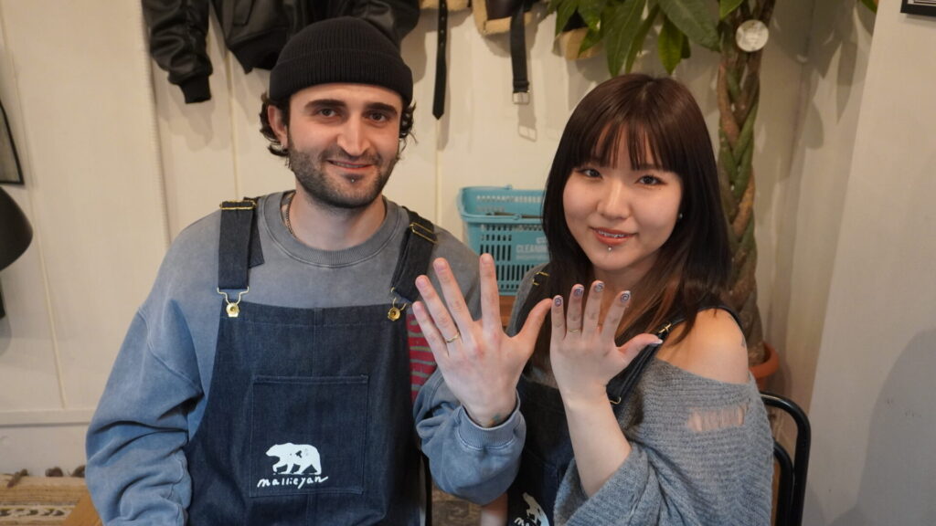 2人で作る特別なリング！結婚指輪製作体験（東京店）