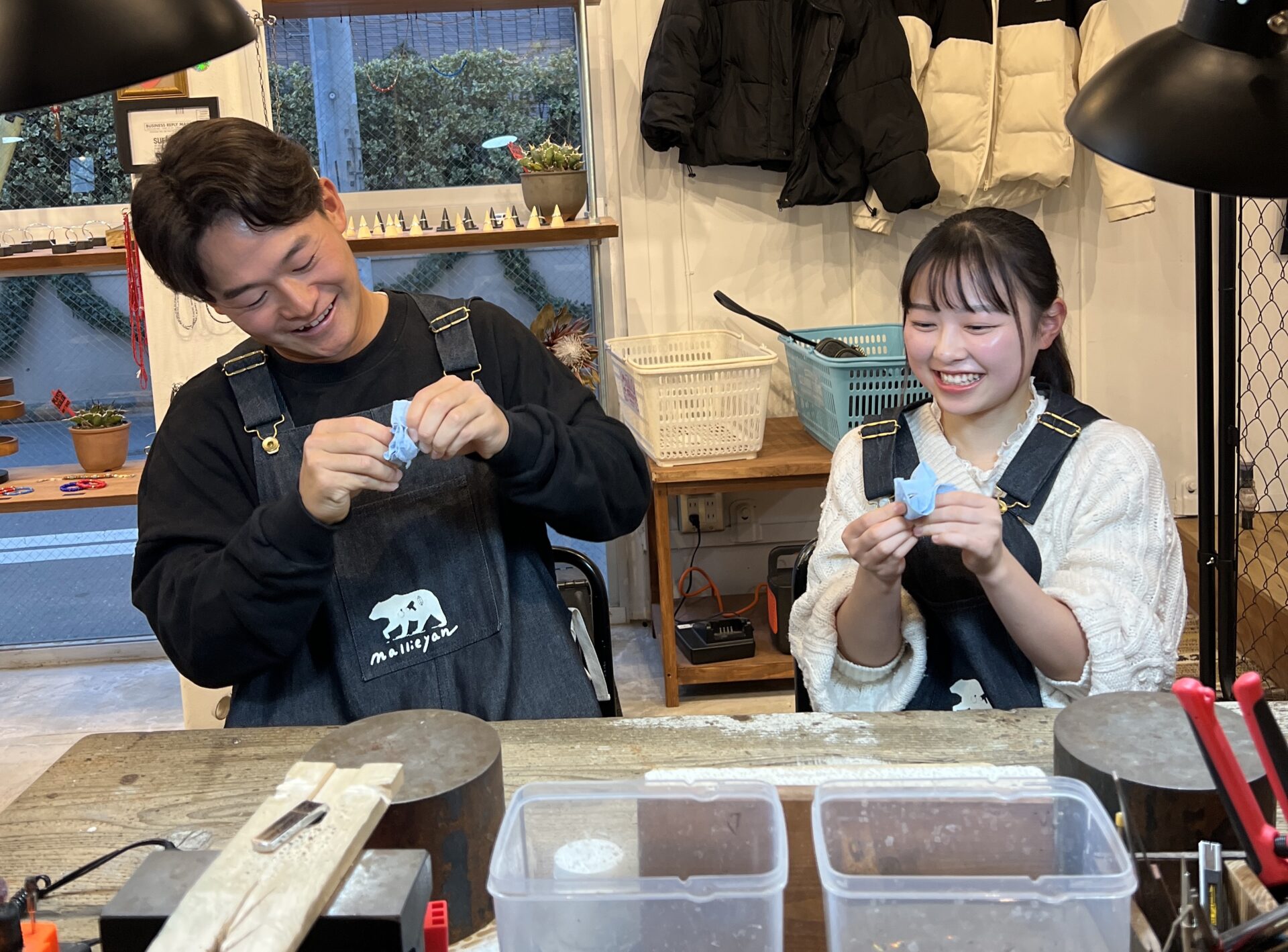 ペアリング製作体験・吉祥寺、井の頭公園(東京店)