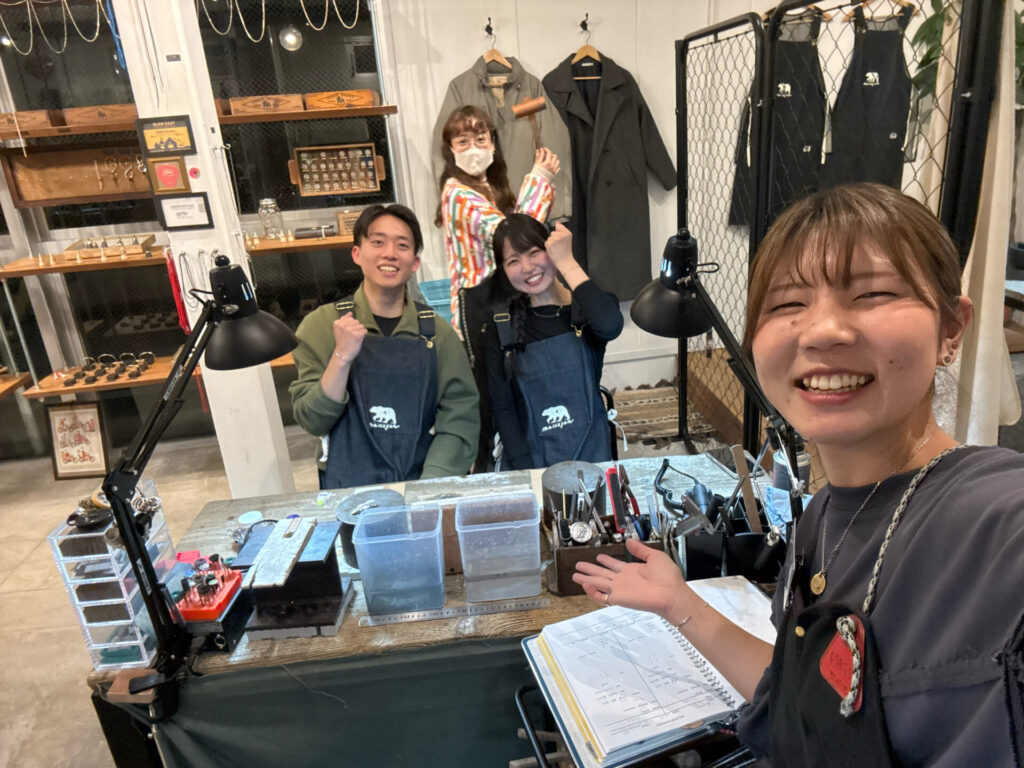 カップルで体験！バングル製作〜吉祥寺・井の頭〜