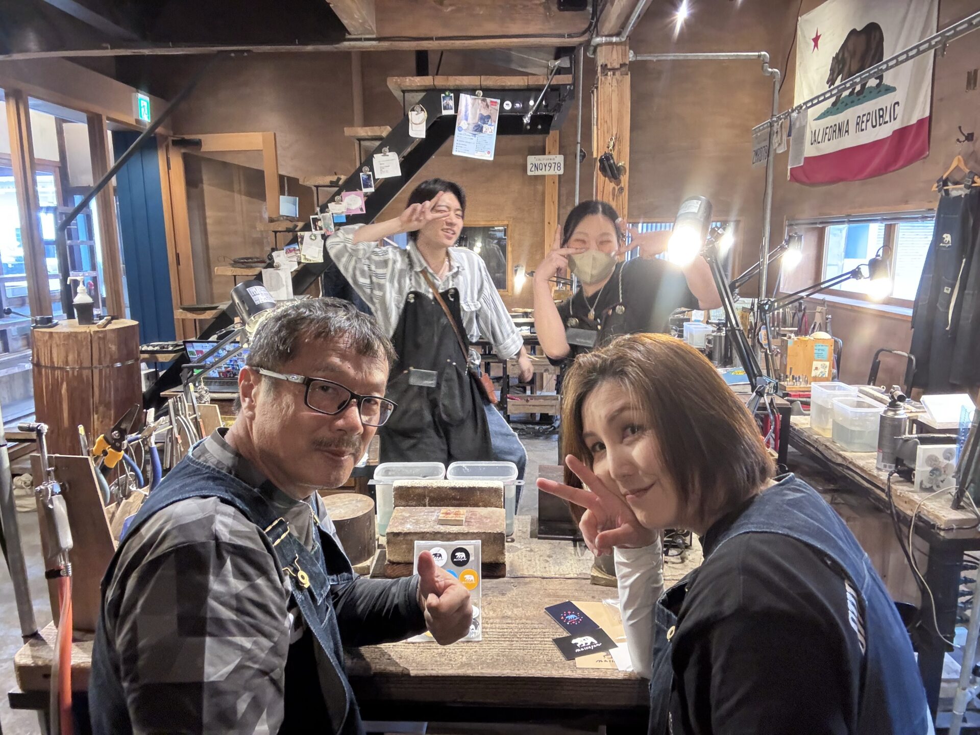 四国から九州へ🏍️ツーリングの思い出にアクセサリー製作体験（大分店）