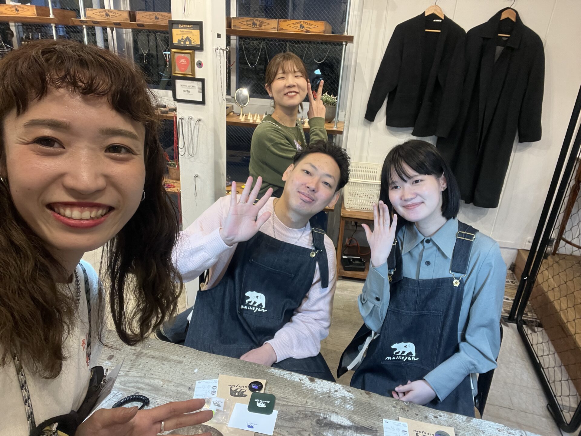 キラキラペアリング製作体験〜井の頭・吉祥寺〜（東京店）