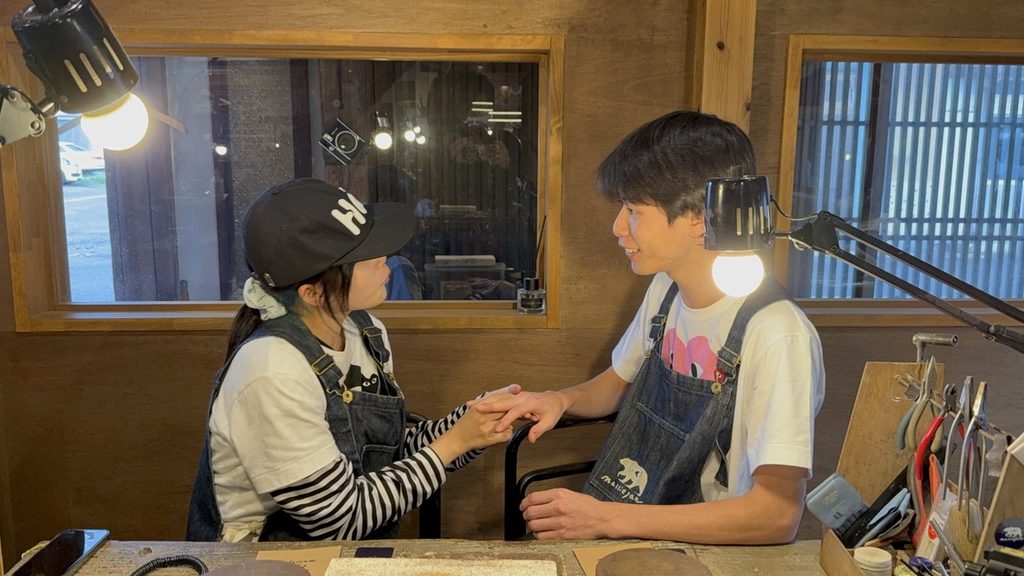2人の思い出を形に！！ペアリング製作体験！！【大分店】